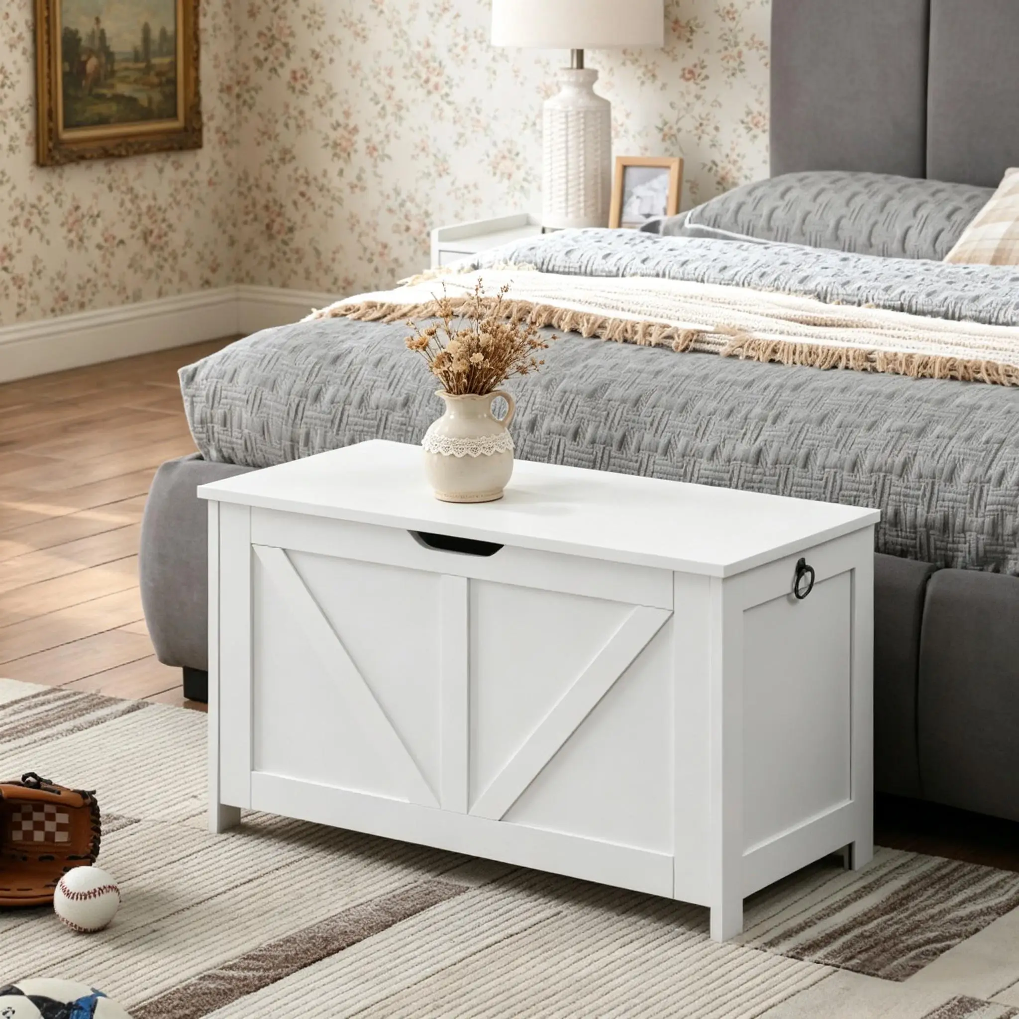 Farmhouse Storage Chest 1