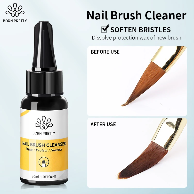 Nail Brush Cleaner & Restorer for Any Nail Art