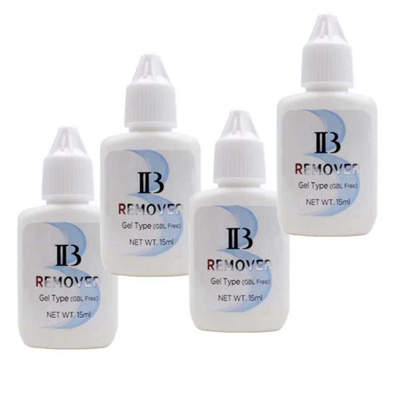 Eyelash Glue Remover 5/10pcs IB Glue Remover GBL Free For Eyelash Extension 15ml Clear Gel Type Debonder Original Korea Removal Adhesive Helper