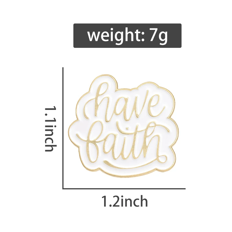 Jesus Inspirational Enamel Pins 2