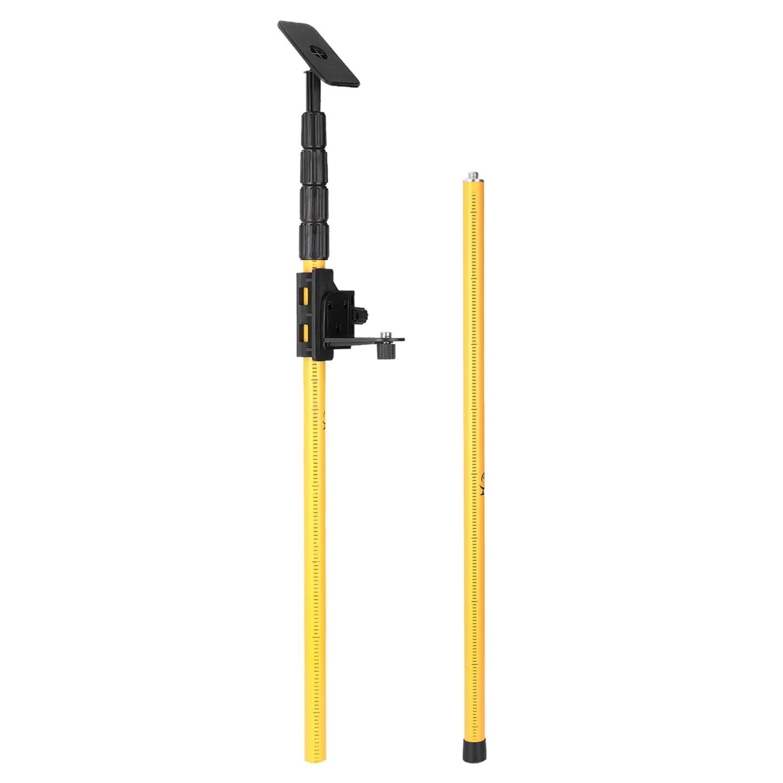 

Leveler Aluminum Alloy Adjustable Lift Extend Bracket Holder Stand Support for 1/4''& 5/8'' Laser Level