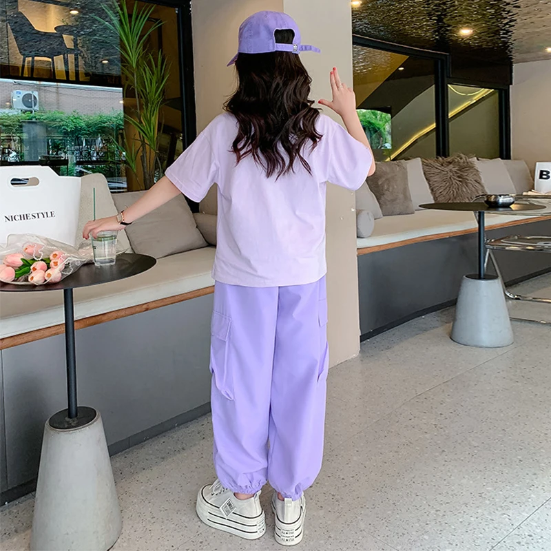 Summer Teen Girls Clothing Sets Children Fashion Korean