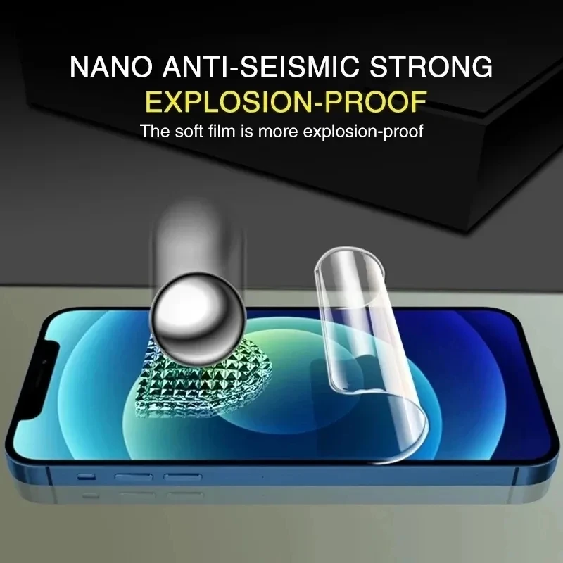 Premium Hydrogel Full Cover Screen Protector Pack (5 Pieces)