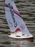 Rc Sailing Competition Boat  8802 Joyway Red Caribbean Proportional  Remote Control Boat Model Decoration Kid'S Outdoor Toy Gift 2
