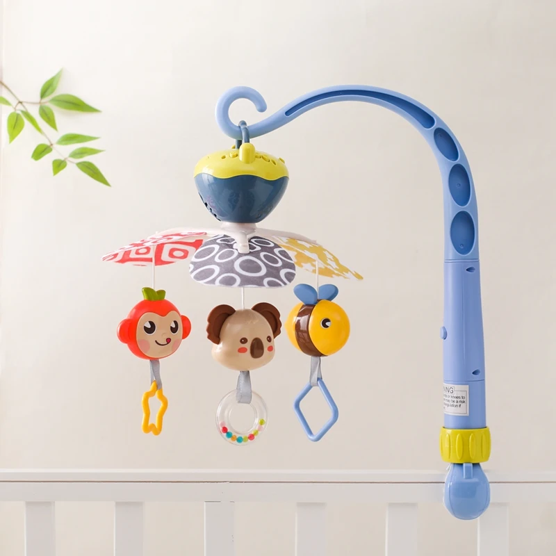 

Baby Crib Mobiles Plastics Bed Bell Newborn Stroller Rattles Toy Cartoon Bee Koala 0-24M Infant Baby Boy Girls Toys Bed Bell