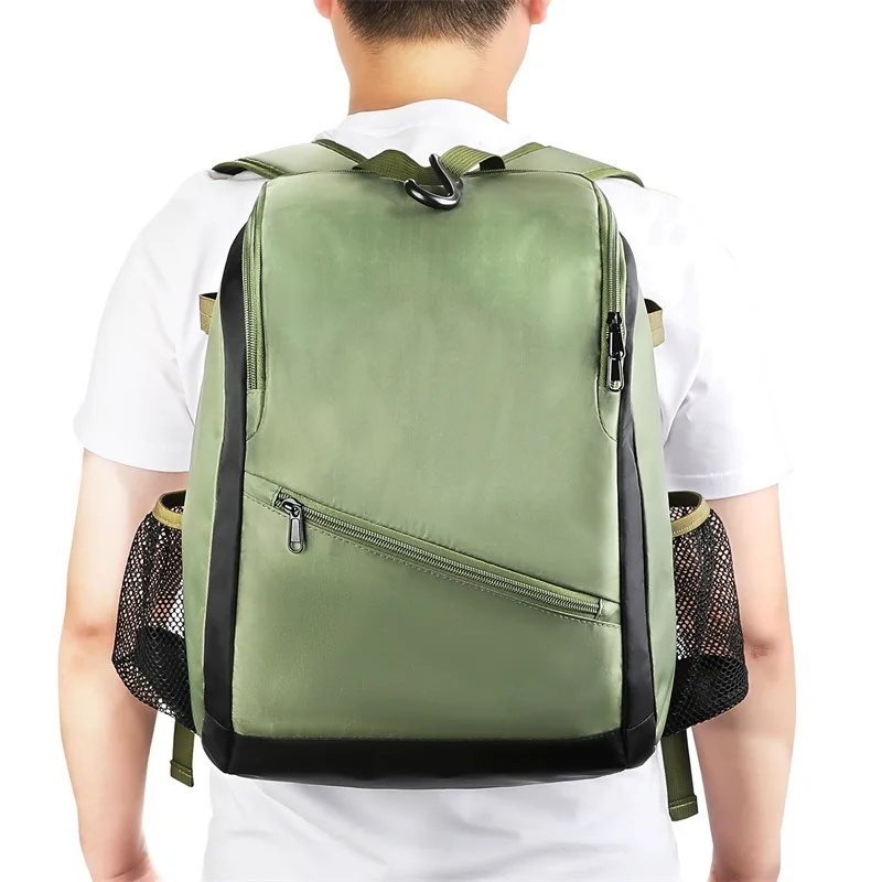 Youth Kids Adults Baseball Bag Outdoor Sports Waterproof Softball Bag With Fence Hook Baseball Training Match Storage Backpack