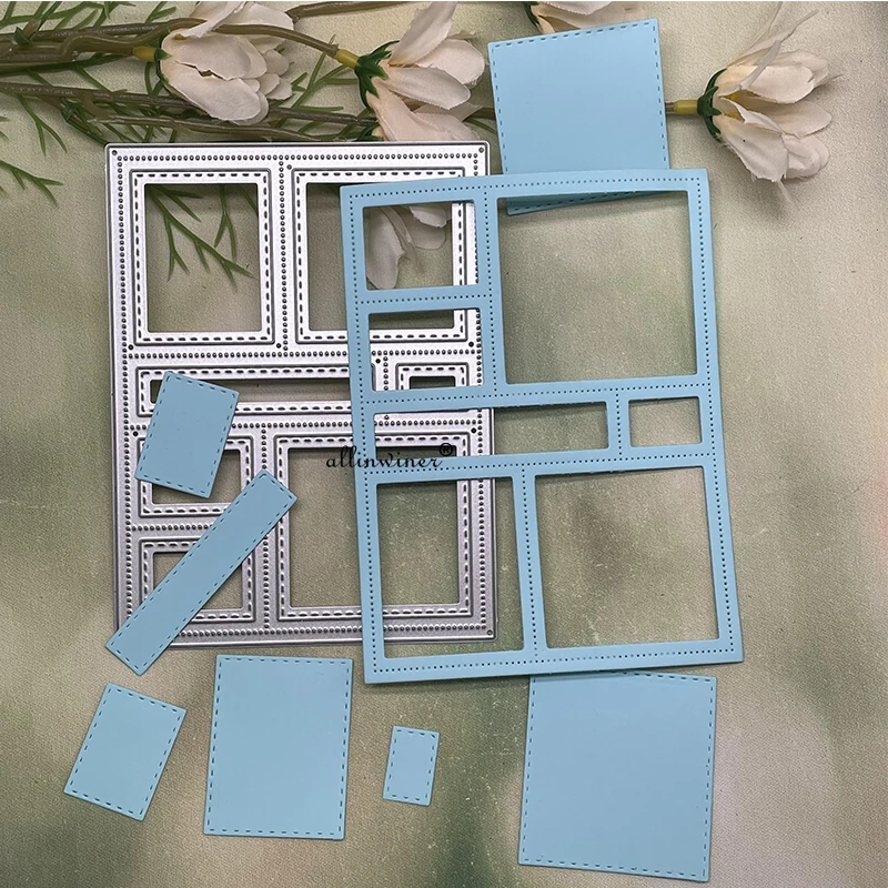 

New Irregular photo frame DIY Craft Metal Cutting Die Scrapbook Embossed Paper Card Album Craft Template Stencil Dies