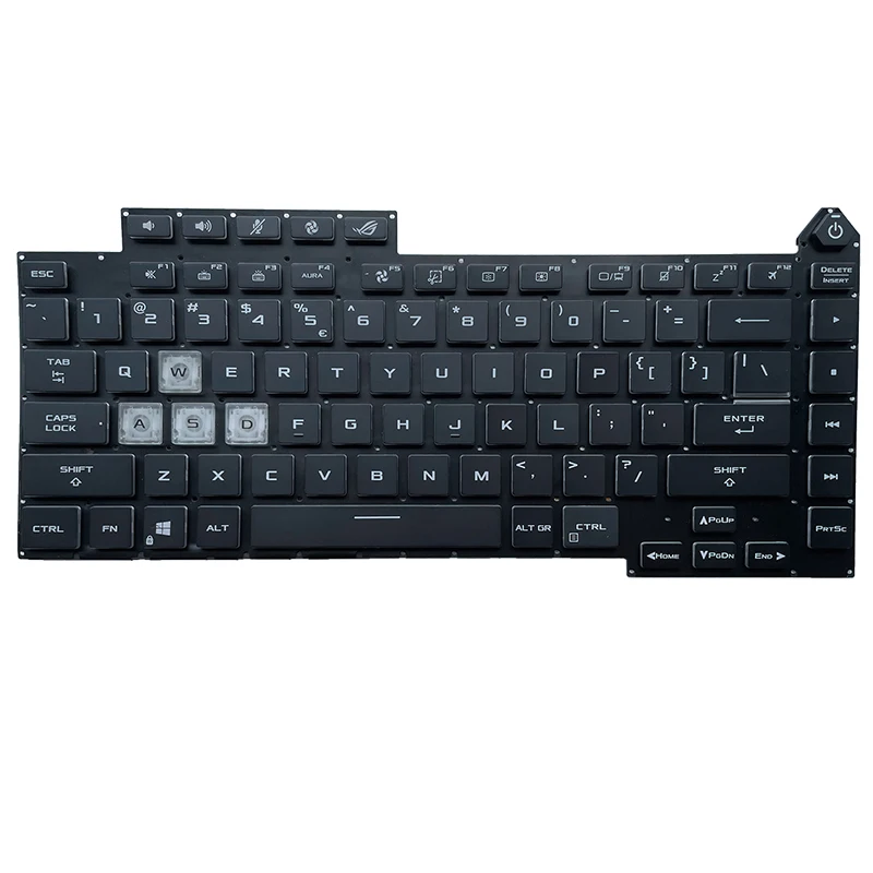 Teclado dos Eua com Retroiluminação para Asus Rog Strix Novo Eua G15 G513 G513rw G513rc G513rm G513qr G513qe G513im G513ie G513ic - Imagem 6