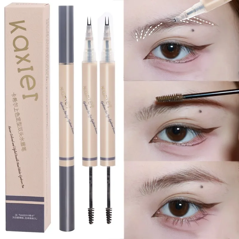 

Многофункциональный жидкий карандаш для бровей Крем для бровей ультратонкая жидкая подводка для глаз карандаш натуральная тушь для бровей Макияж Косметика