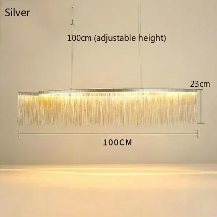 Silver L100cm