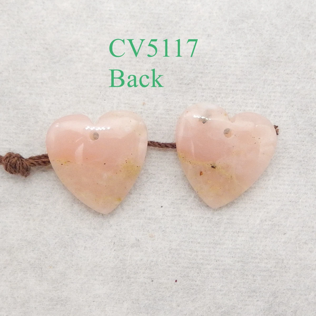 Natural Pink Opal Heart Shape Earrings for Women, Natural Gemstone Earrings Beads for Jewelry Making, Gemstone Earrings
