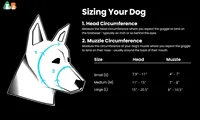 Dog Goggles Dog Sunglasses Glasses for Dogs Dog Ski Goggles with UV Protection Pet Sunglasses with Adjustable Strap for Travel 2