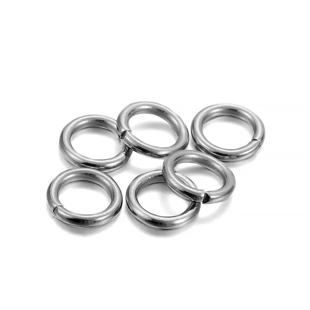 TOAOB 600 Pezzi Anelli Ciondolo Connettori 8mm a 20mm Anello di Salto Aperto in Metallo Argento Tono per Bigiotteria Braccialetti Collana Orecchino TOAOB 600 Pezzi Anelli Ciondolo Connettori 8mm a 20mm Anello di Salto Aperto in Metallo Argento Tono per Bigiotteria Braccialetti Collana Orecchino