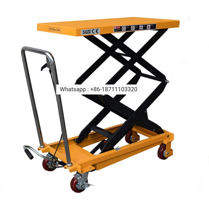 

JIN YANG HU 150-1000kg manual single hydraulic scissor lift table