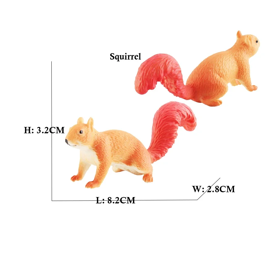 Capibara Wildlife Plastic Animal Figurines - Collectible Toy