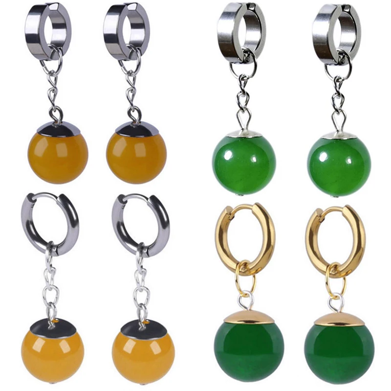 Special Offer! Cos Super Dragon Ball Z Vegeta Potara Son Earrings Earstuds