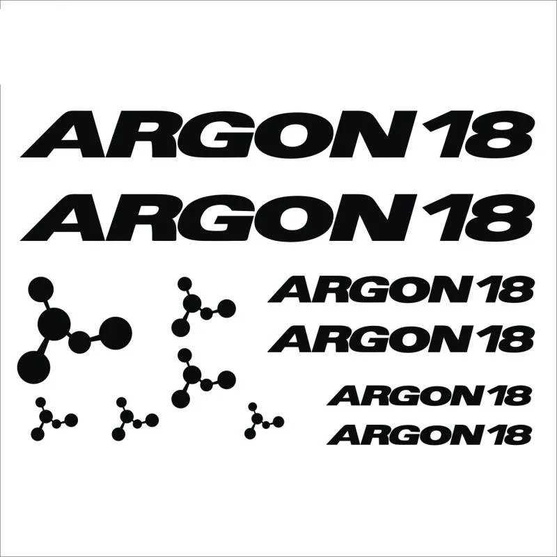 ARGON 18 사이클링 Mtb 로드 레이싱 자전거 프레임 스티커, 사이클링 장식, 자전거 DIY 데칼 보호 필름, 38x31cm