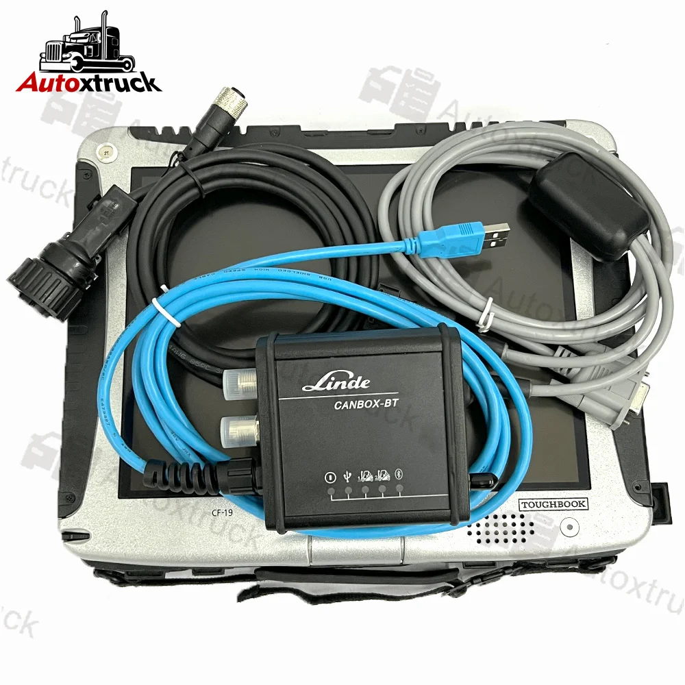 

CF19 Laptop For LINDE BT CanBox 3903605141 Pathfinder LSG LINDE forklift truck Linde CanBox BT USB Diagnostic Tool