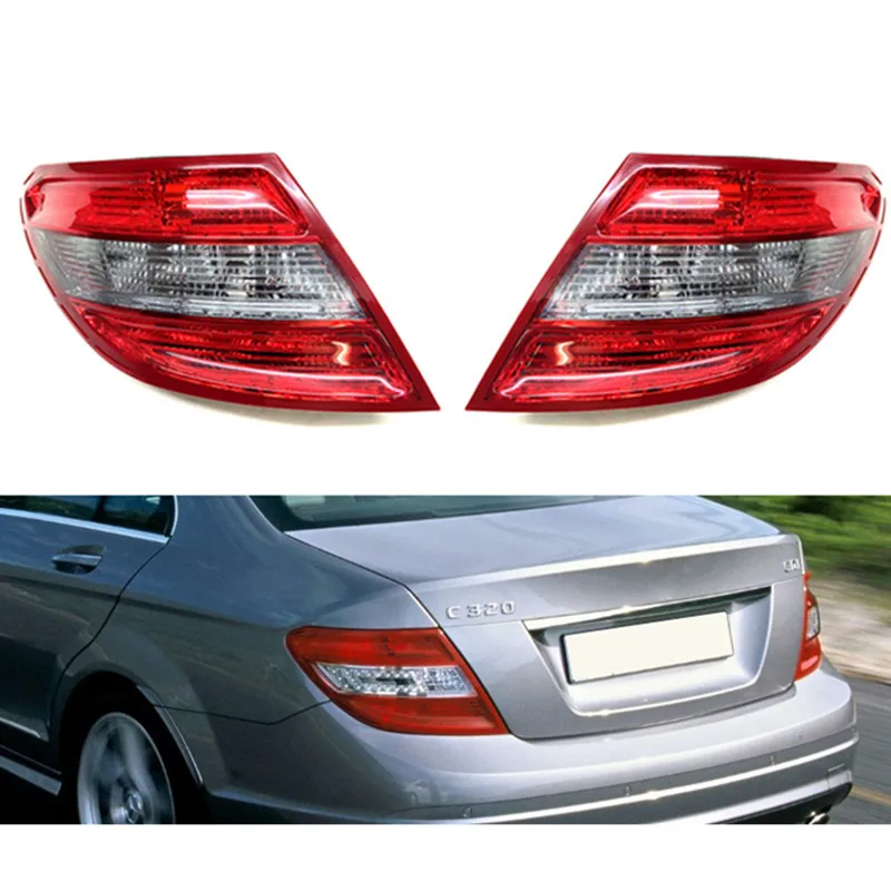 

Rear Tail Light For Mercedes Benz W204 C180 C200 C220 C260 C280 C300 2007-2010 Back Bumper Taillights Brake Light Stop Lamp
