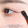 New 1/2pcs Blade Makeup Brushes Angled Thin Eyebrow Brush Flat Fine Eyeliner Brush Professional Liner Brow Beauty Make Up Tool 2
