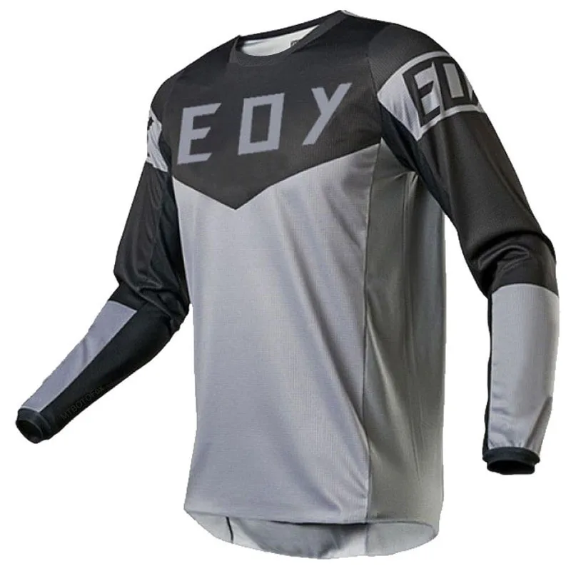 Cycling Jersey Motorcycle Off-road Quick Dry Breathable Moisture Wicking Long Sleeve MTB Shirt For Biking Riding Sport