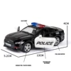 1/36 Ford Mustang GT Toy Car Model RMZ CiTY Diecast Super Sport Vehicle Pull Back Door Openable Collection Gift For Children Kid 2