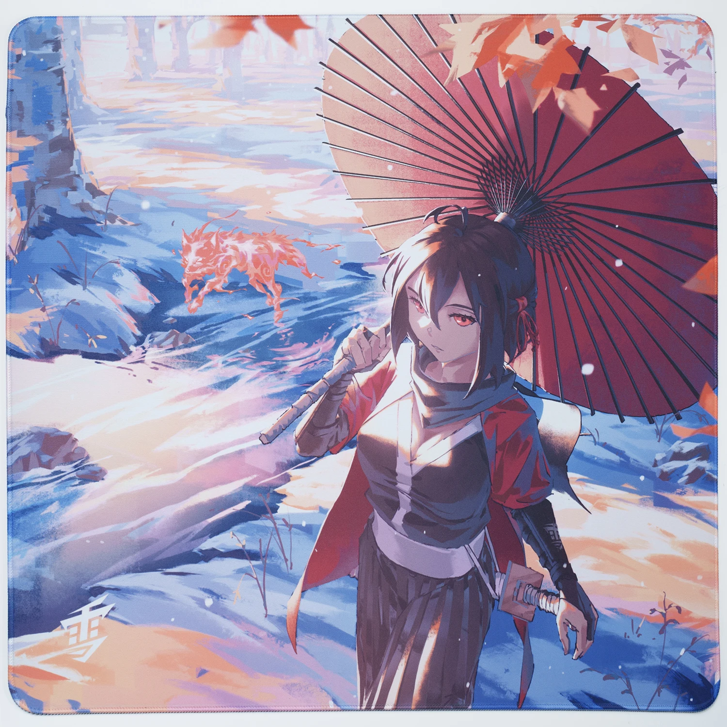 Yuki YukiAim Glass Mousepad Katana Large Aim - Katana LARGE