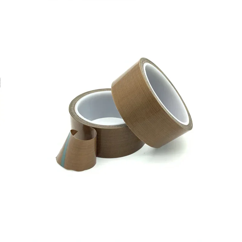 PTFE 접착 천 절연 진공 밀봉기, 고온 내성 PTFE 테이프, 10 13 15 20 25 30 35 40 50 mm x 0.13mm