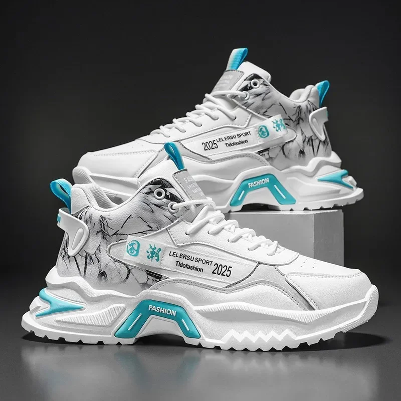 

Мужская обувь, кроссовки, модная дышащая обувь для бега на платформе, сетчатая спортивная обувь унисекс, повседневная мужская обувь с вулканизированной подошвой 2024