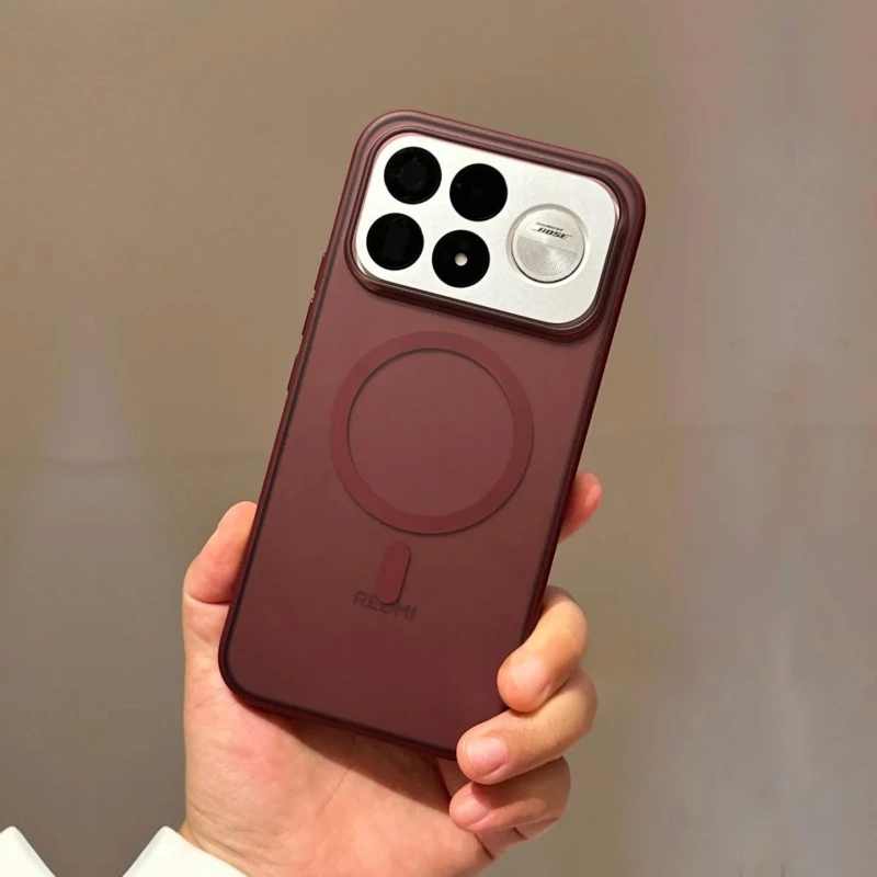 Matte Magnetic Protective Phone Case with Acrylic Finish