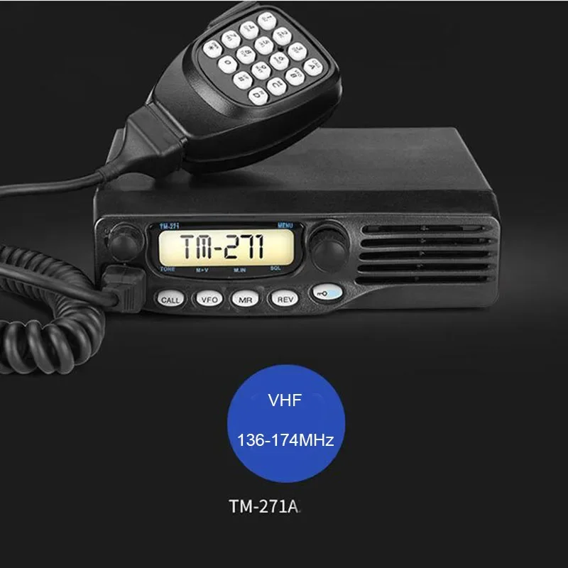 TM-271A/TM-471A Mobile Car Radio Single Band VHF/UHF FM Transceiver Repeater Station for KENWOOD TM271 TM471 Walkie Talkie