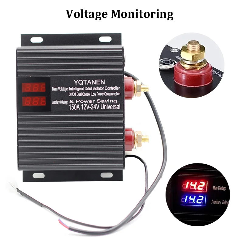 12V/24V 150A バッテリーアイソレーター 楽天市場】アイソレーター 150A 12V/24V兼用 走行充電器