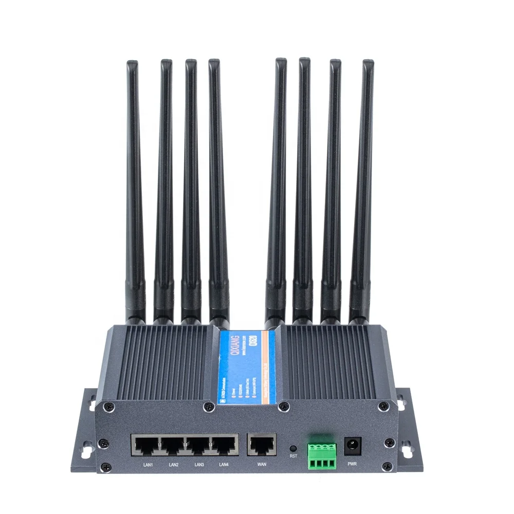 Router Modem 5G Cellulare Industriale Con Slot Sim Seriale Rs232 Rs485 Wifi Per M2M Iot
