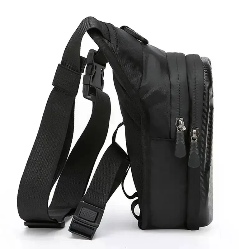 Borsa Laterale per Moto in EVA Rigida, Marsupio Casual da Esterno, Porta Cellulare per Motocicletta - immagine 4