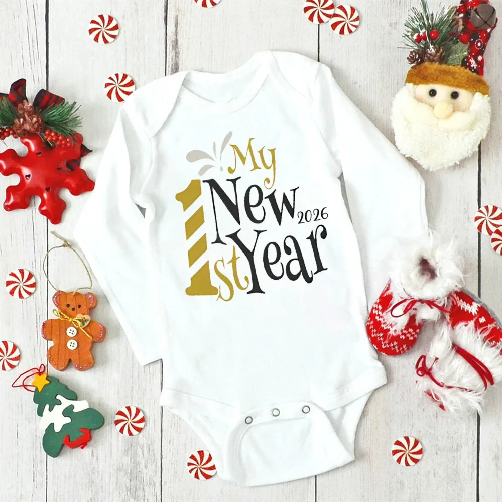 My First New Year 2026 Romper 6