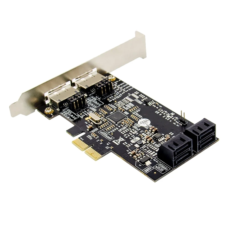 new-pcie-to-4-port-sata30-marvell-88se9230-6gbps-disk-acceleration-raid-array-card-for-ipfs-mining-sata-device-expansion