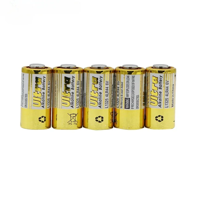 Alkaline Battery Disposable Battery 20pcs 4LR44 6V Batteries L1325 4AG13 4A76 544 Primary Dry Alkaline Battery Cells Car Remote Watch Toy Calculator