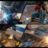 Welding Machine MIG/TIG/MMA 3 in 1 Multifunctional Welder with Digital Display Electrode Holder Earth Clamp Input PROSTORMER 6