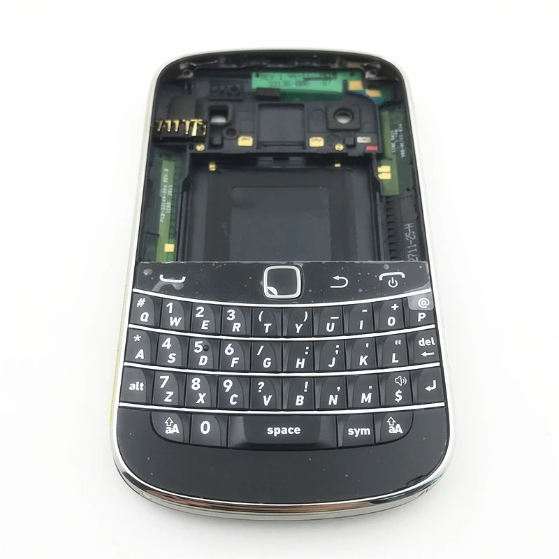 Custodia Originale Per Coperchio Posteriore Della Porta Della Batteria + Tastiera Per Blackberry Bold 9900 Con Logo