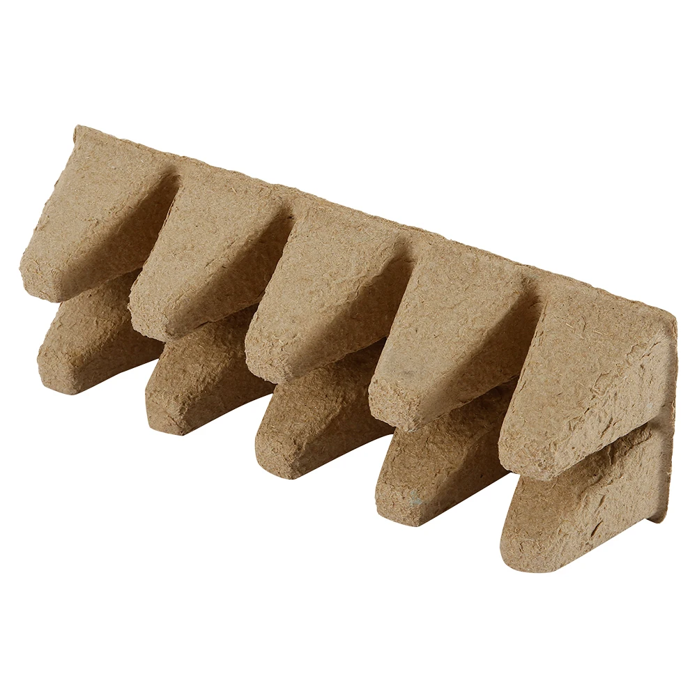 10Pcs 10 Grids Peat Pots Seed Starter Peat Pots Biodegradable Sprouting Seedling Trays For Indoor And Outdoor Plants Gardening seed starter tray seedling tray
