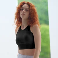 Daimu live Impact Seamless Halter Top Women Sports Bra High Support Push-up Open Back Gym wear Fitness Yoga Workout underwea - Image 6