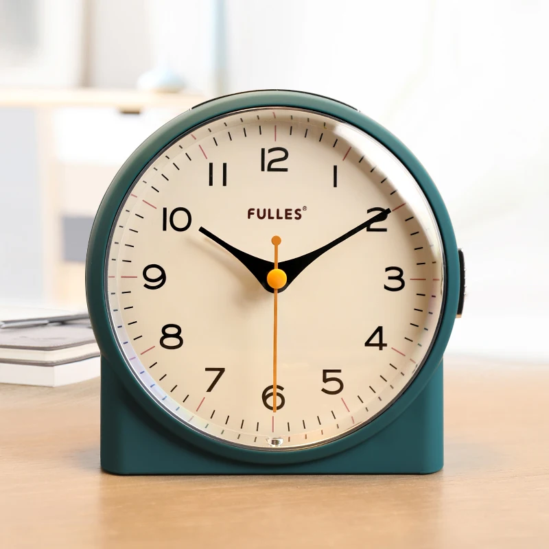 

Bedrooms Wooden Digital Desk ClockS Retro Office Home Travel Desk Clock Antique Horloge De Table Home Decoration Luxury ZY50TZ