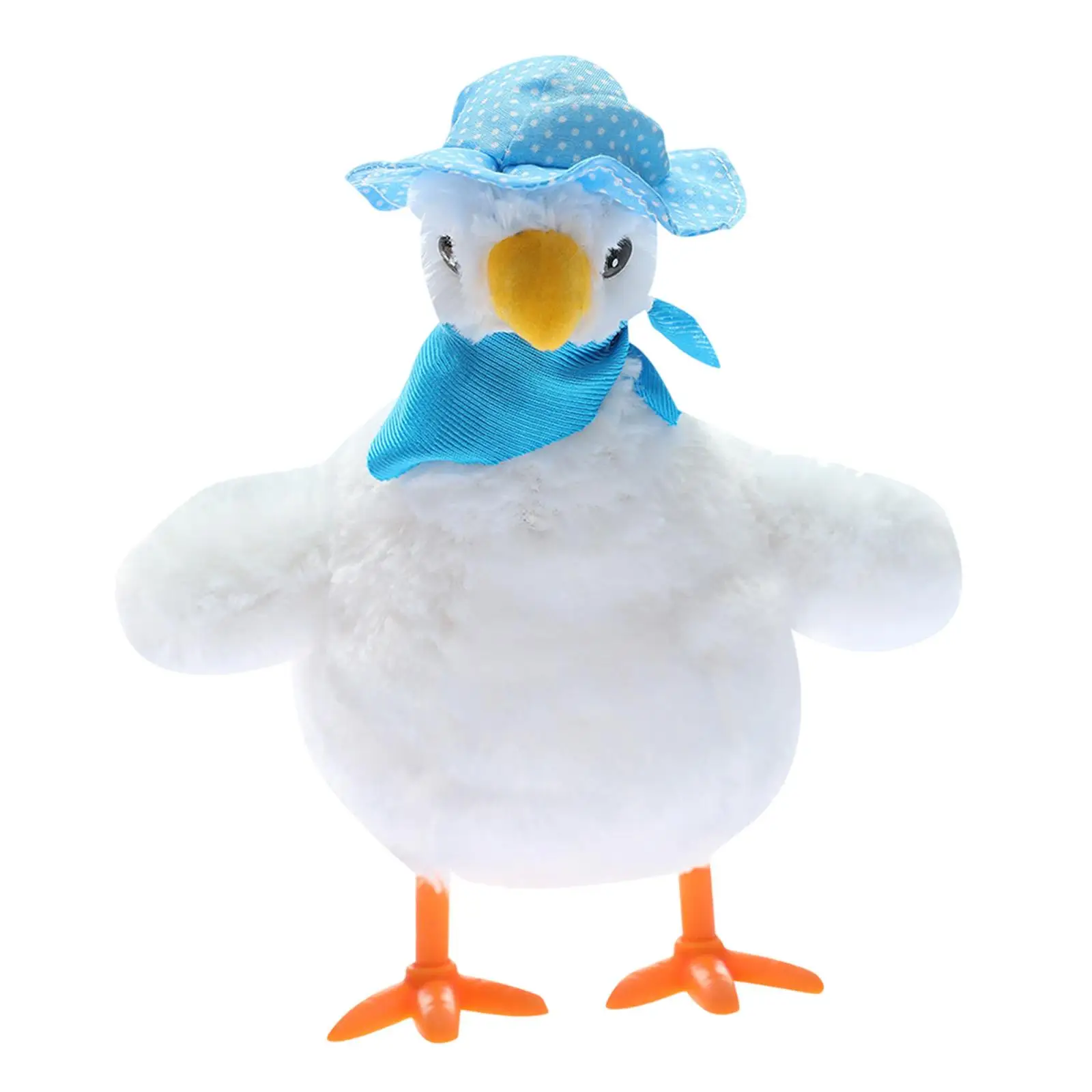Chicken Laying Eggs Portable Stuffed Chicken Plush Toy for Child Kids Boys