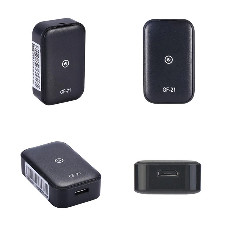 GF21 Car GPS Tracker Mini GSM Real Time Tracking Device Portable Vehicle Locator Anti-Lost Recording Compact Tracking Locator