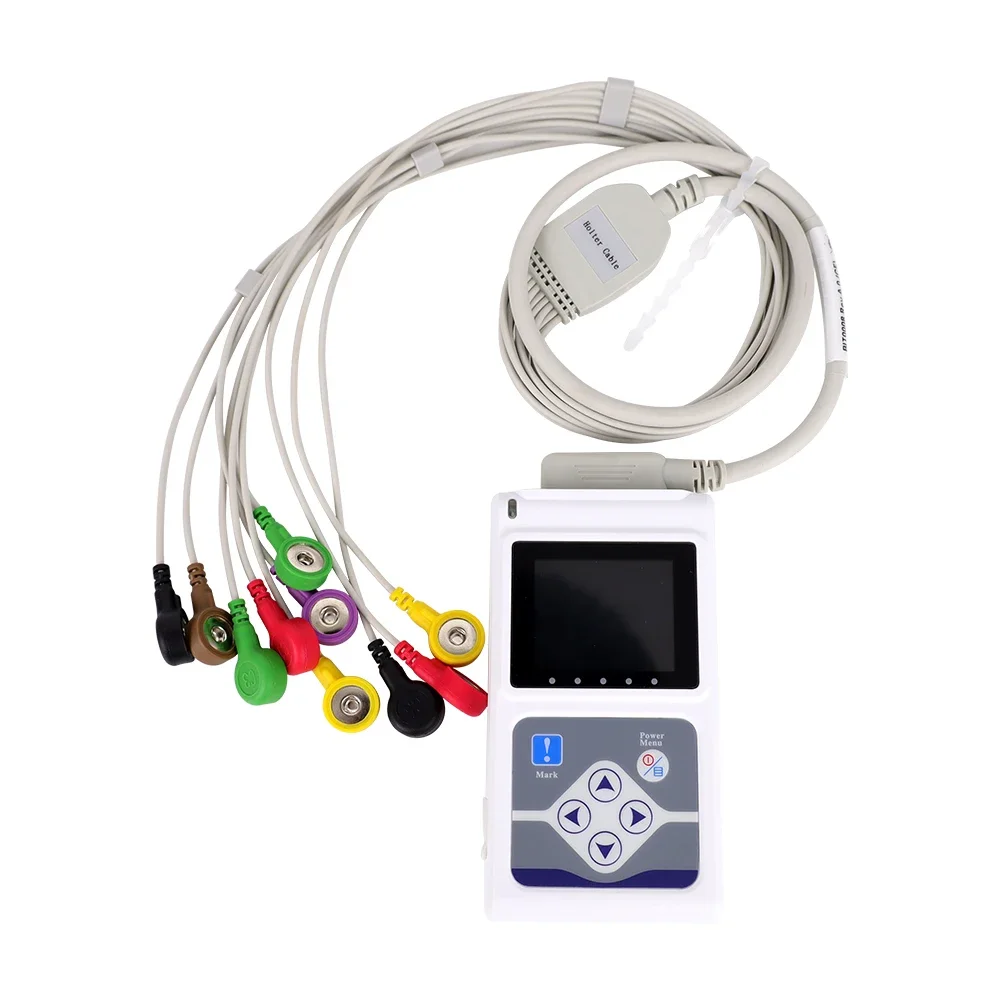 ICU Hand-held Dynamic ECG/EKG Holter Monitoring Recorder System Contec TLC5000