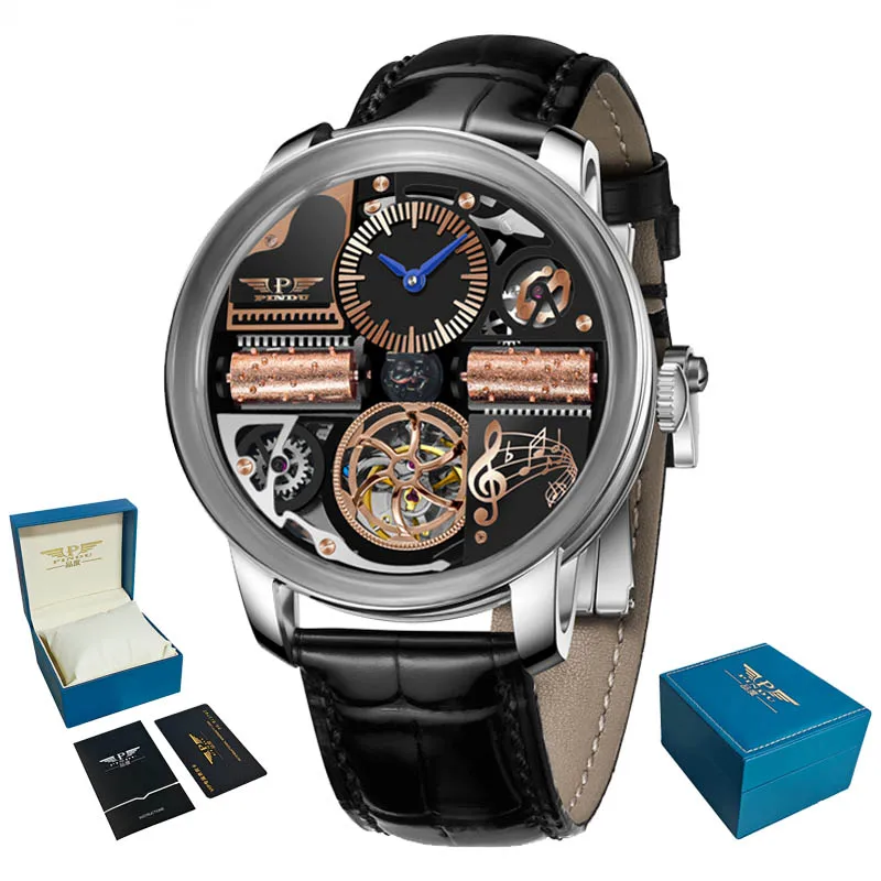 PINDU Watch New TOP Men Mechanical Watch Godfather Fashionable Classic Jacob