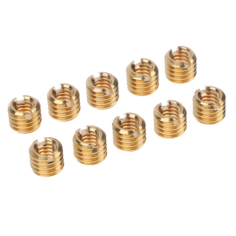 

10pcs 1/4 Inch To 3/8 Inch Convert Screw Standard Adapter Reducer Bushing Converter For DSLR Camera Camcorder Tripod Monopod