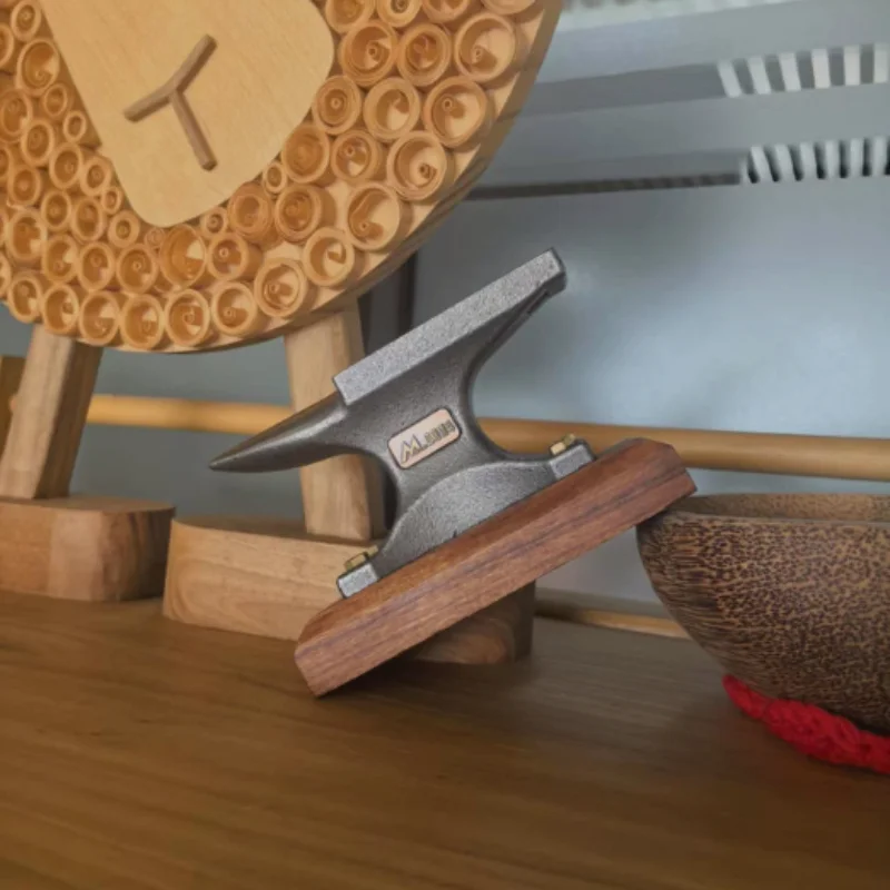 새로운 빈티지 뿔형 강철 앤빌, 고정밀 보석 가공 및 가죽 가공 DIY 액세서리용 고경도 부품