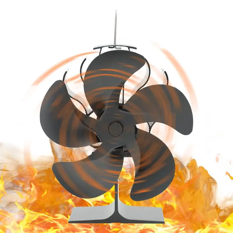 Fireplace Fan Non-Electric Fan For Stove Thermoelectric Wood Stove Fans For  Log Wood Pellet Burning Stoves Save Energy u0026 - AliExpress