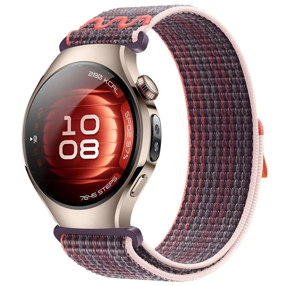 Versatile Nylon Loop Wristband Bracelet – 22mm/20mm Adjustable Strap